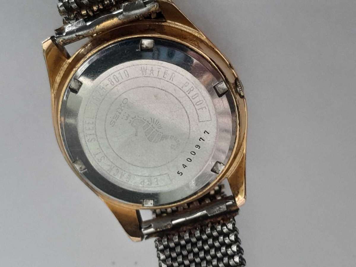 Seiko Seahorse runs and stops.