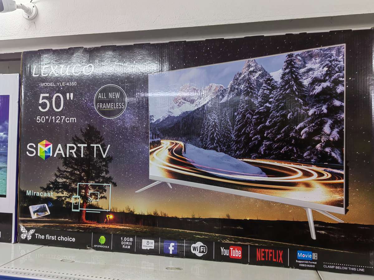 50" Frameless smart tv