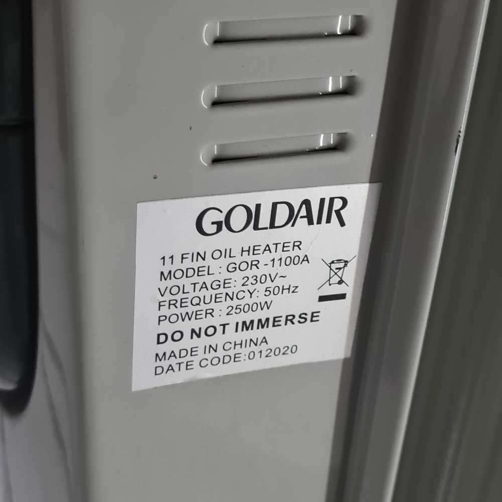 Goldair - Oil Radiator Heater - 11 Fin. Winter is here