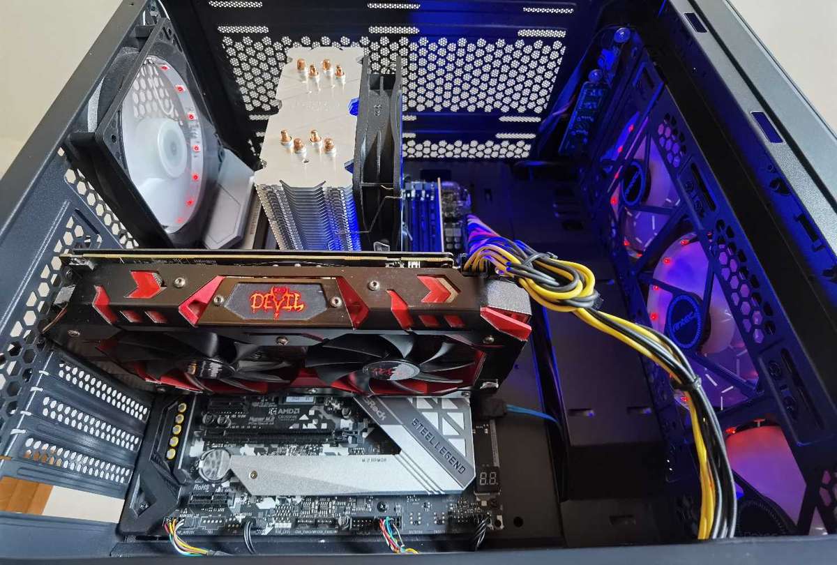 AMD RX580 8GB - POWERCOLOR RED DEVIL