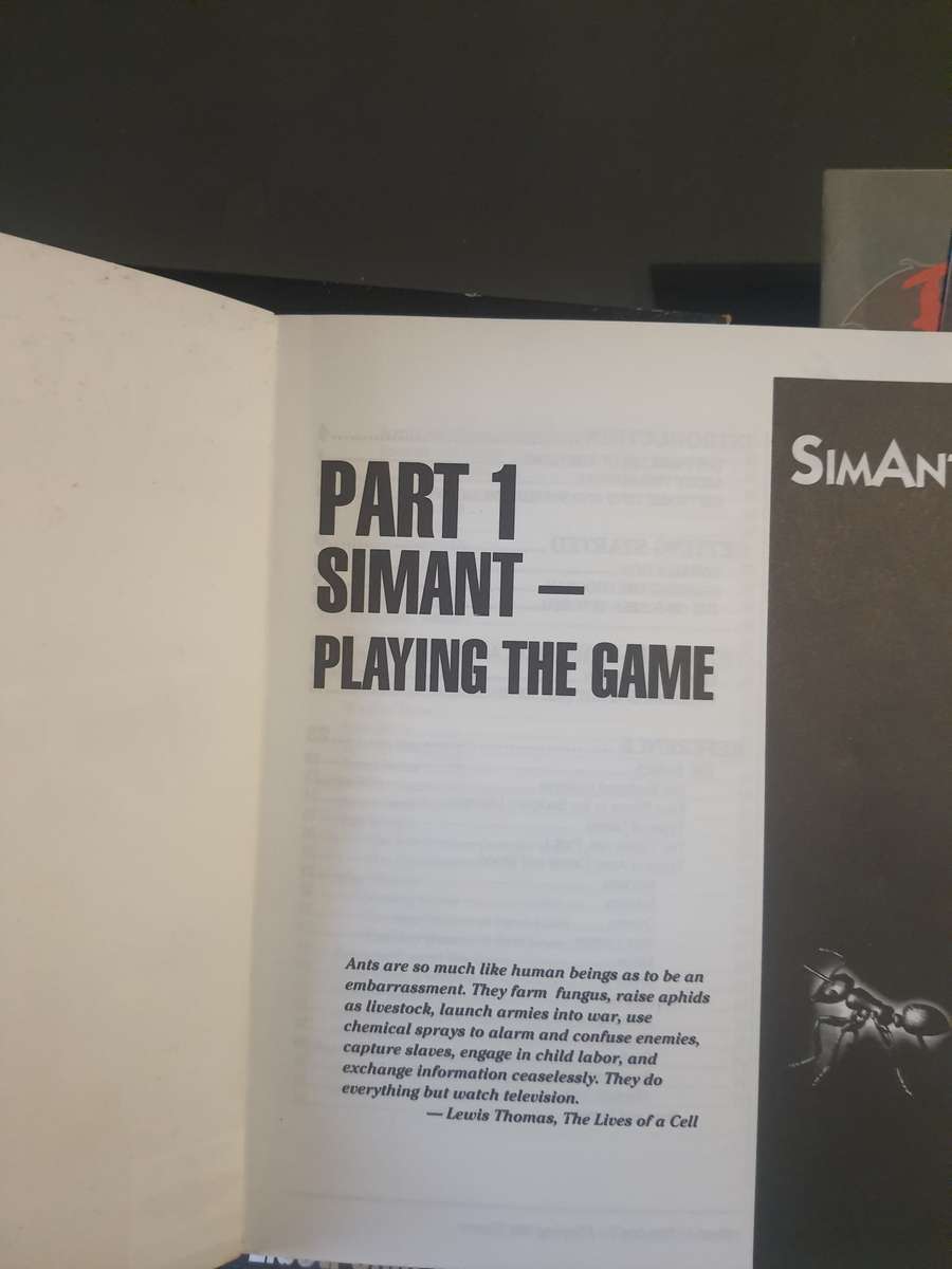 Sim Ant - Floppy Disc PC Game