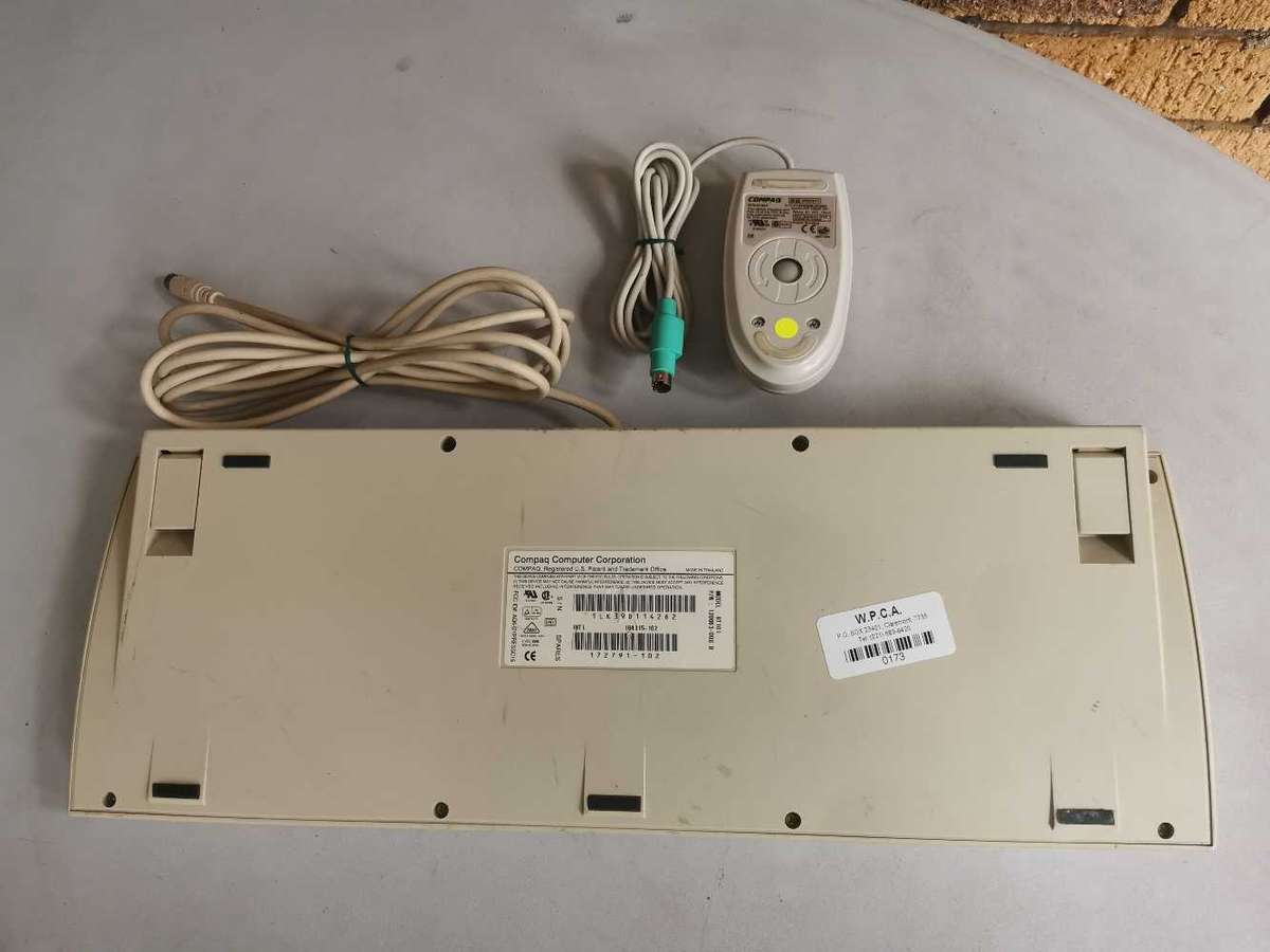 Compaq Keyboard and Mouse PS/2