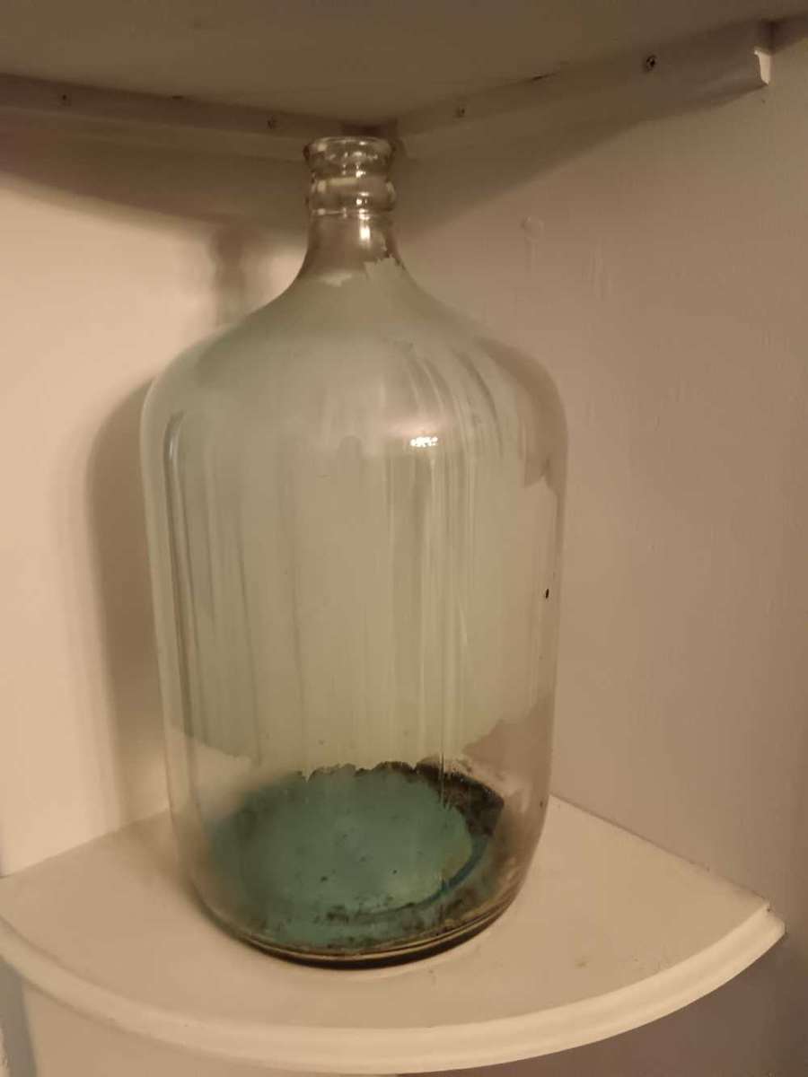 Vintage Large Glass Bottle