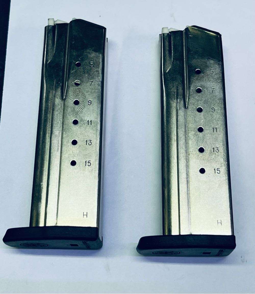 X2 Smith & Wesson 9mm magazines