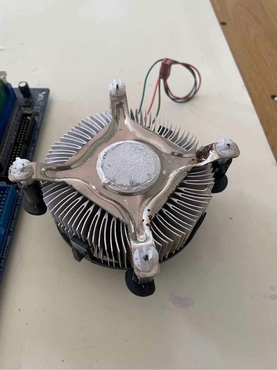 ASRock 775 Motherboard Combo**Been badly repaired**Sold as is