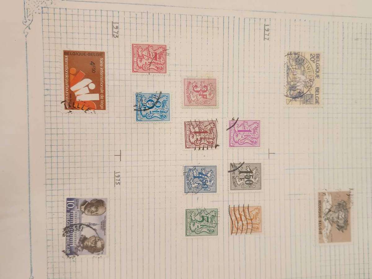 Belgium - vast Selection on album pages (1850 to more modern)