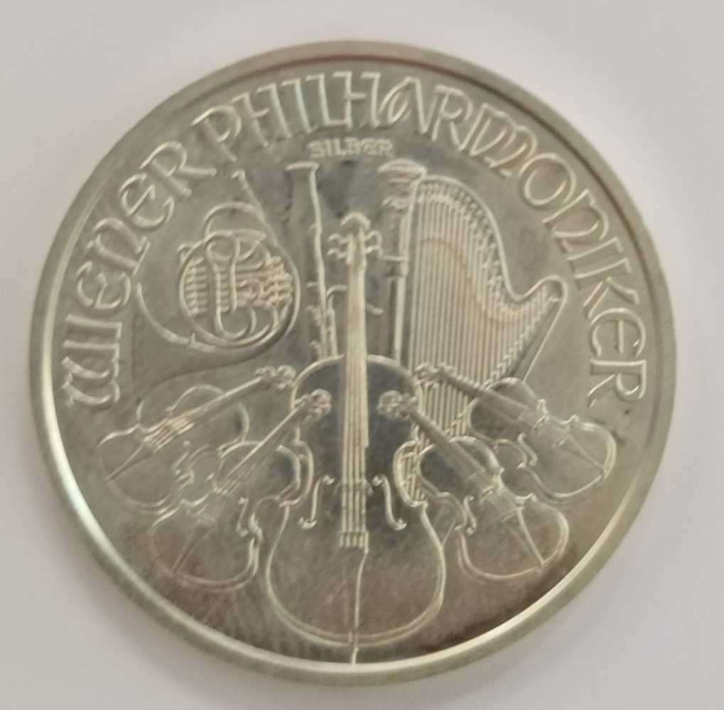 1 oz Silver Austrian Philharmonic 2016