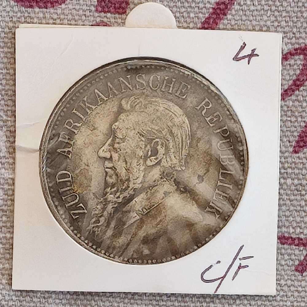 1892 ZAR 5 SHILLING (Chinese Forgery)