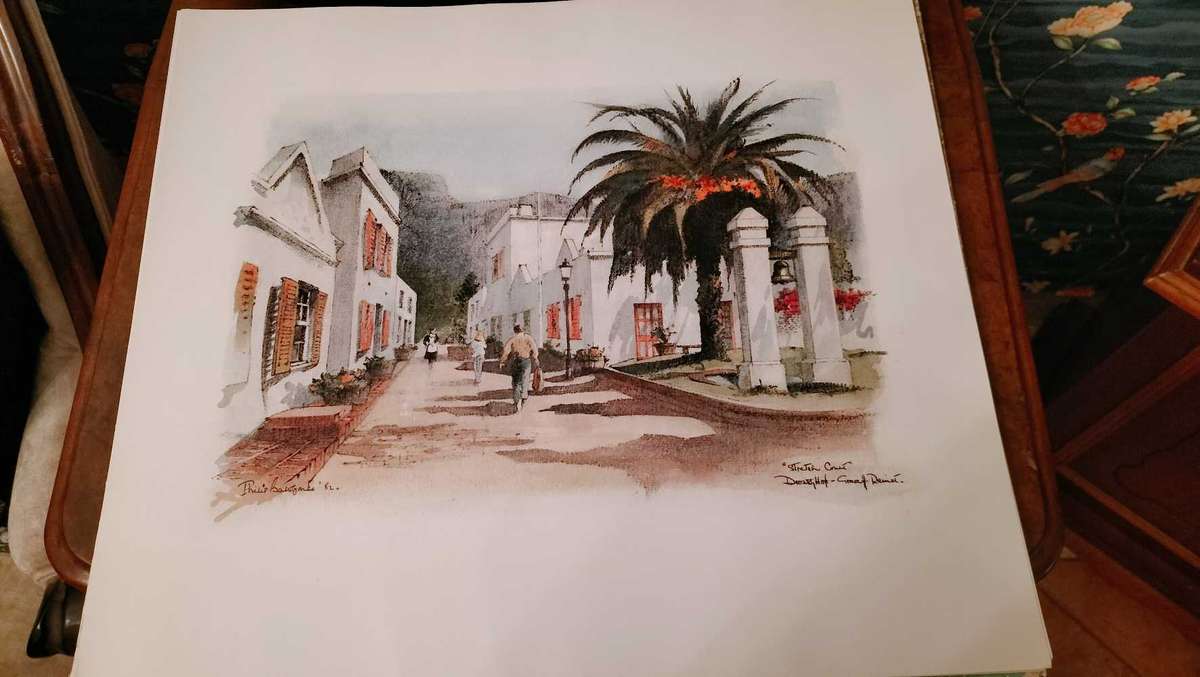Set of 9 Graaf Reinet Signed Prints