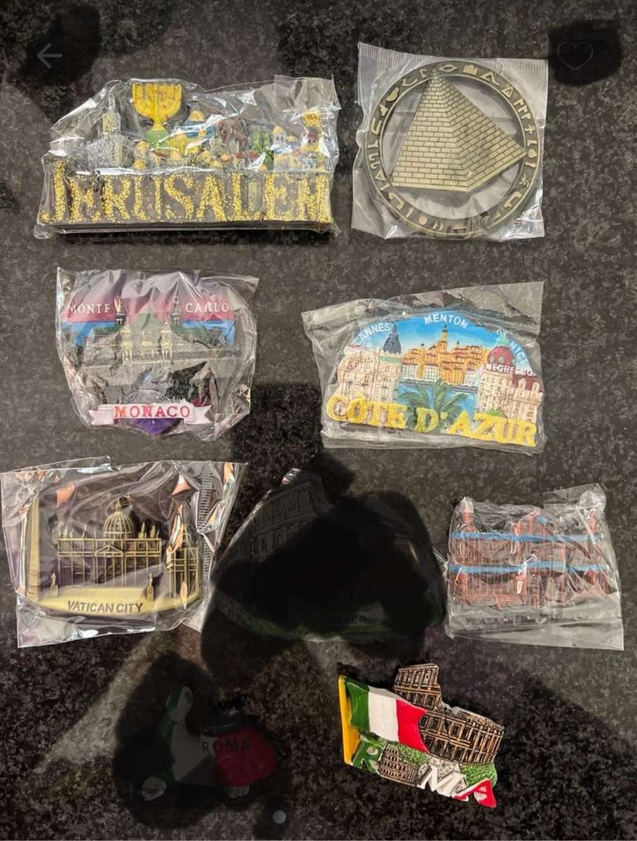 Fridge Magnet Souvenir - Country & City