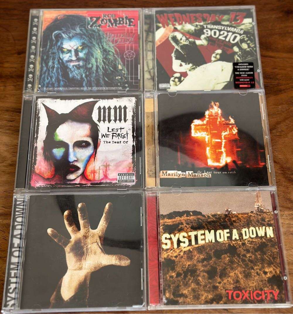 CD Metal Collection - Marilyn Manson, Korn, System of a Down