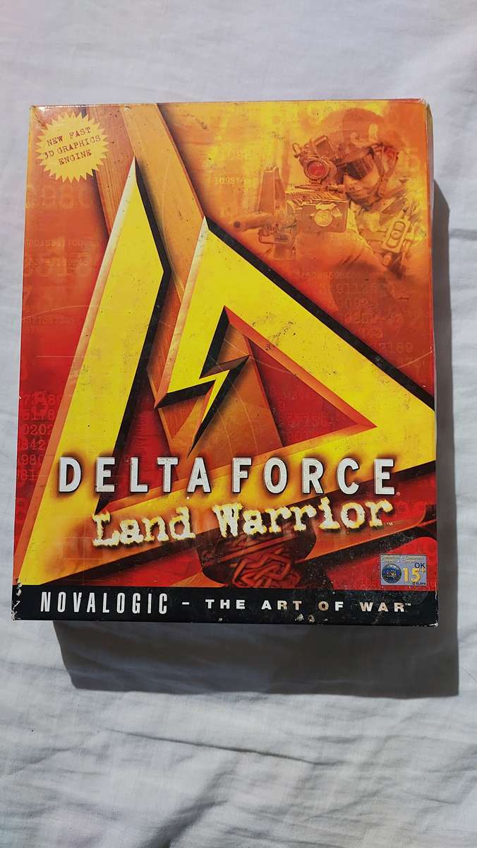 Delta Force Land Warrior PC Big Box Game Vintage