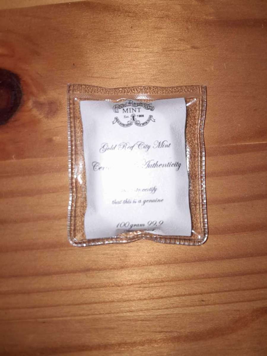 100g fine silver bar 99,9