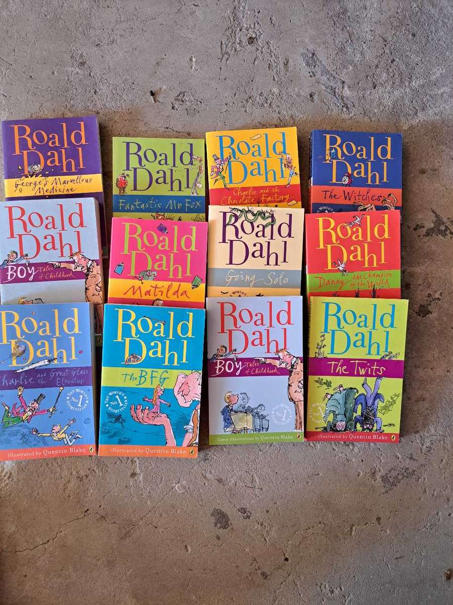 Roald Dahl 18 book collection