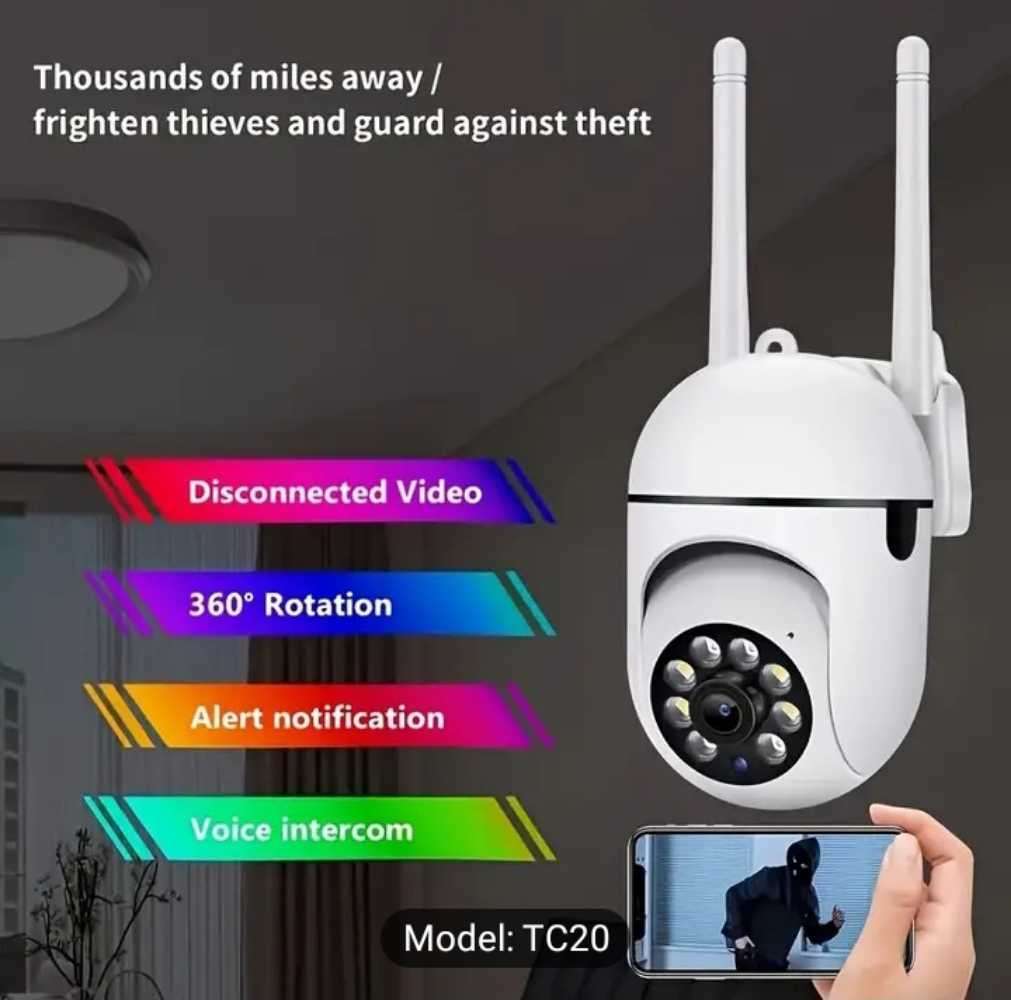 UHD Motion detection camera, home security camera.