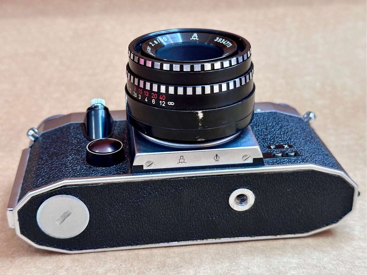 PRACTICA Super TL Camera & Prakticar 2.8/50mm Lens circa 1968 to 1976