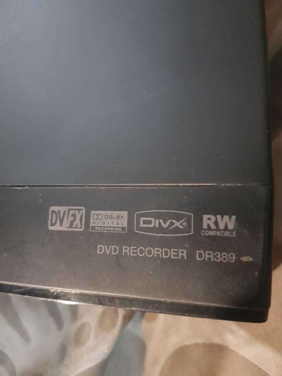 LG DVD recorder dv389
