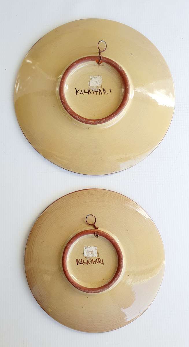 Vintage Kalahari Wall Hanging Terracotta Coated Plates