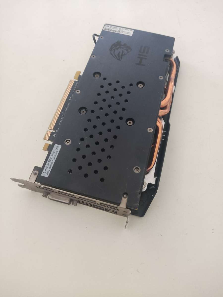 HIS IceQ X2 RX580 8GB Graphics card**Smaller Fans so Overheating**