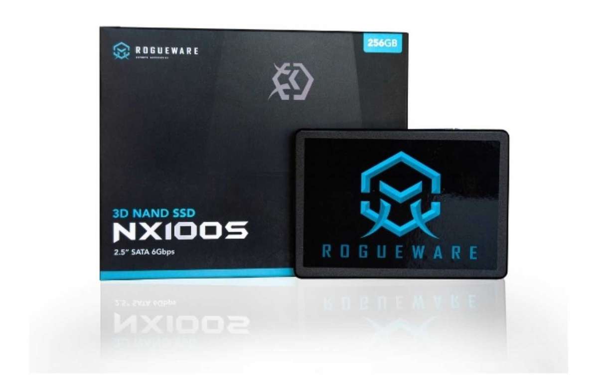 Rogueware NX100S 256GB SATA3 2.5` 3D NAND Solid State DriveRogueware