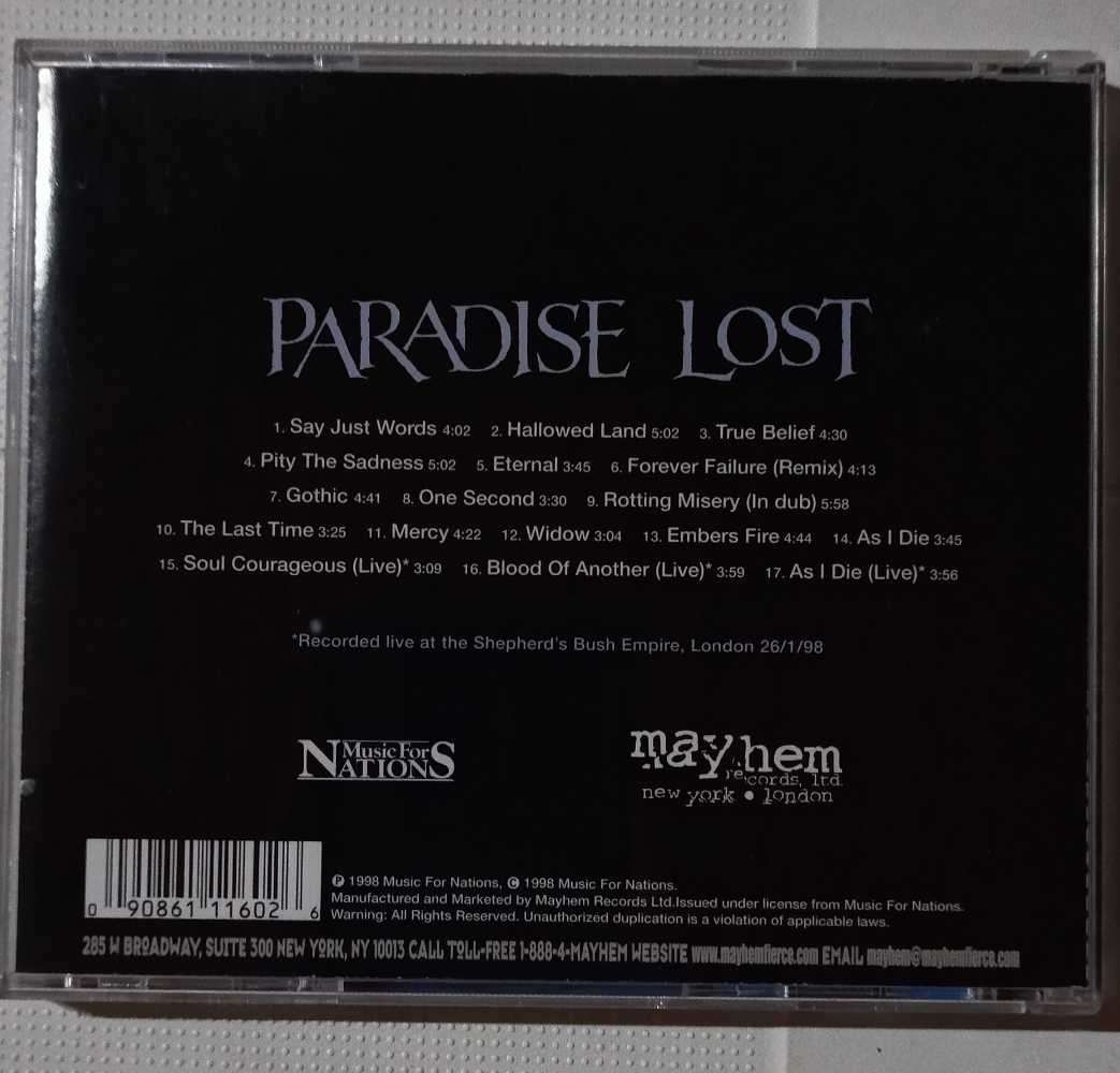 Paradise Lost - Reflection CD import