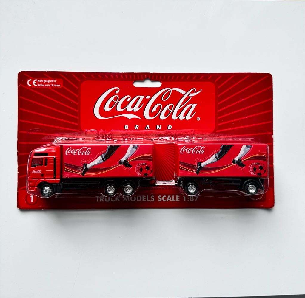 COCA COLA COLLECTOR TRUCK 1:87 SCALE -  + 2 MORE COLLECTIBLE TRUCKS