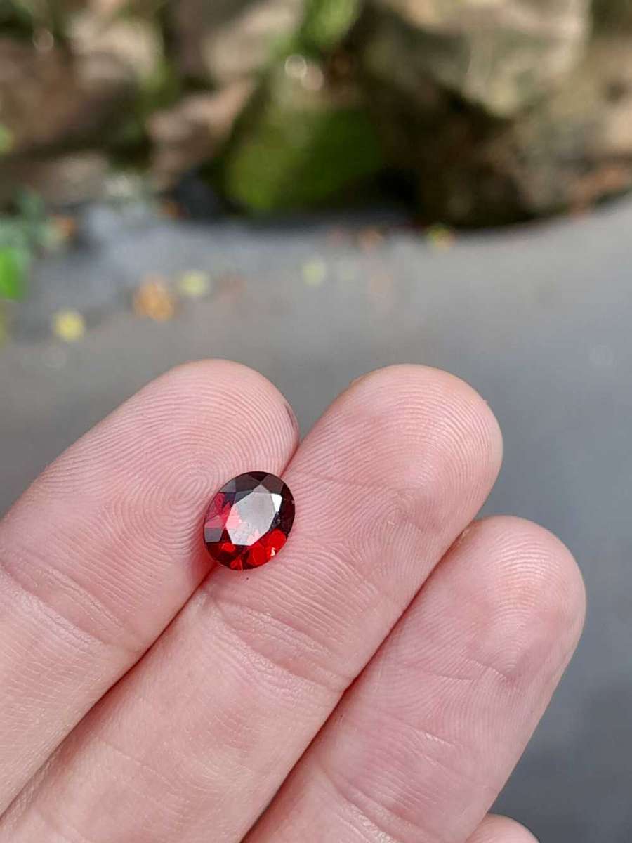 Natural 1.2 Ct Red Garnet