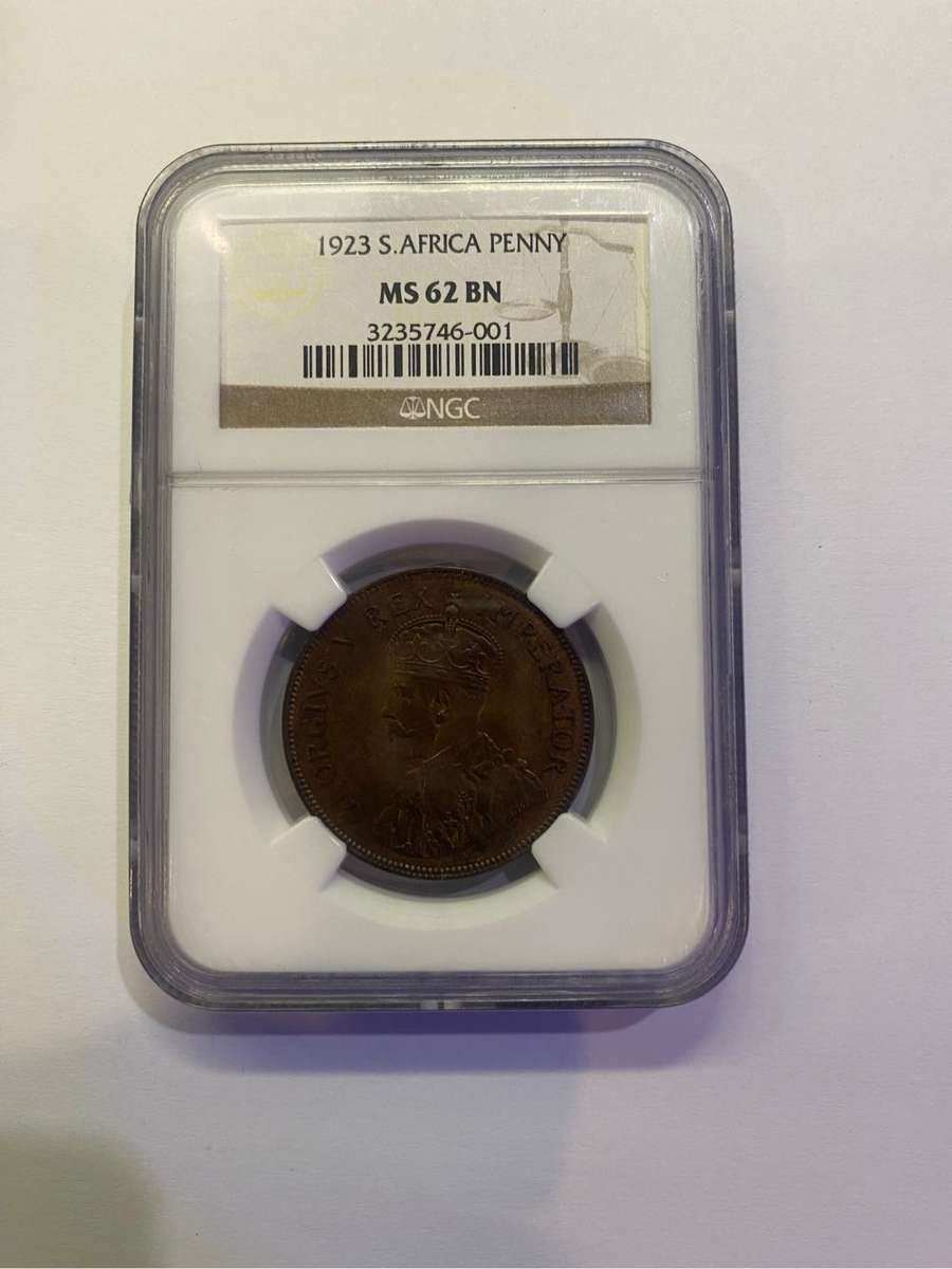 1923 SA Penny NGC  MS 62