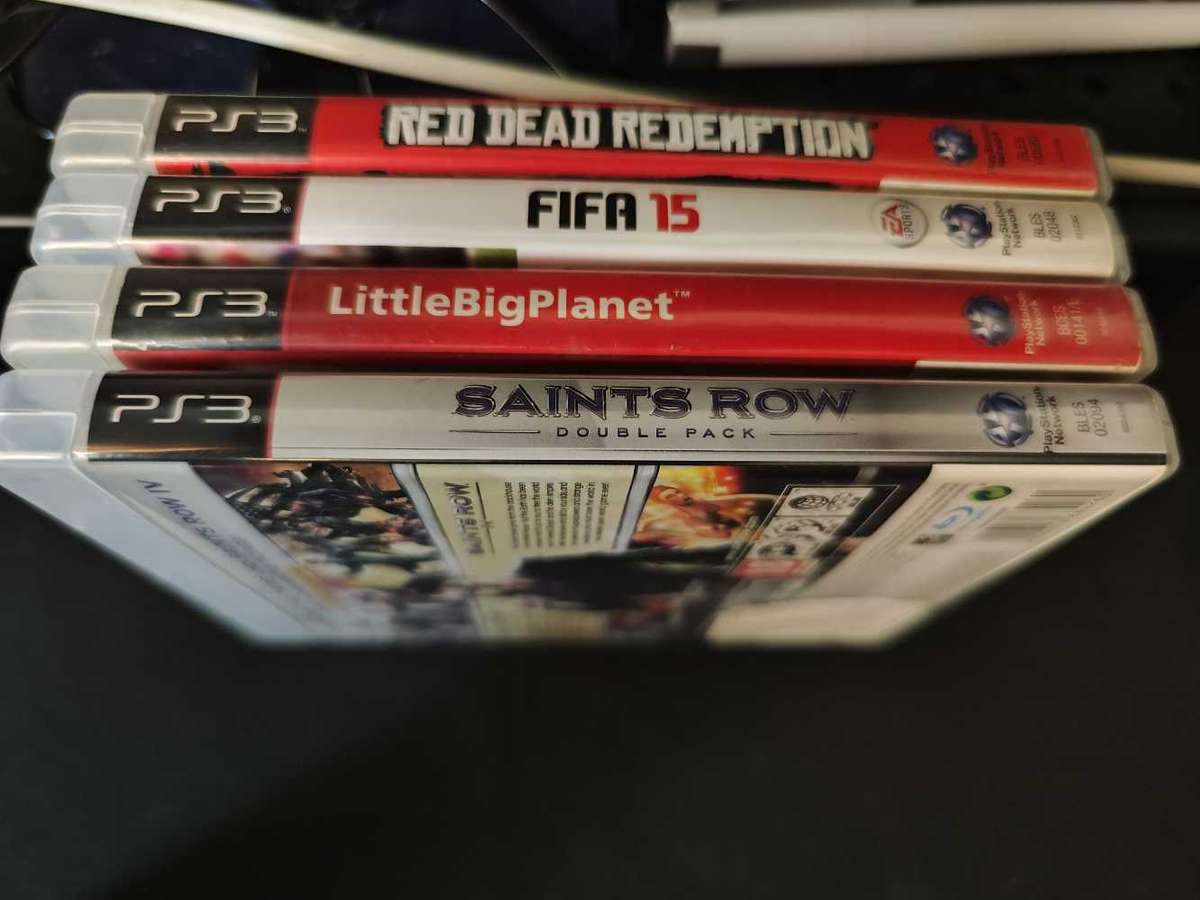 Ps3 console bundle  garnet red Playstation3  500gb