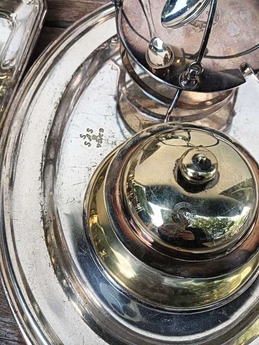 Vintage South African Railways EPNS cater ware