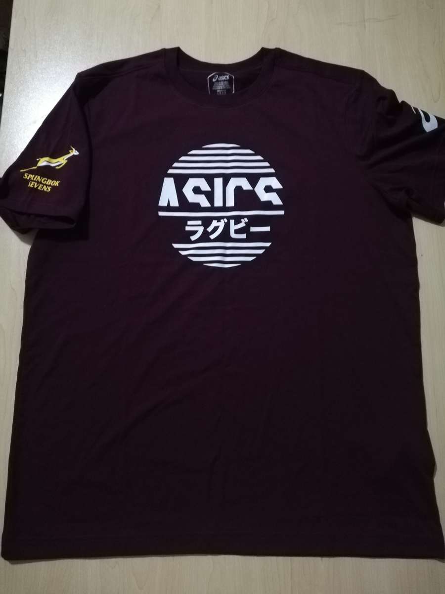 Springbok Asics Casual Tshirt Sevens Size L