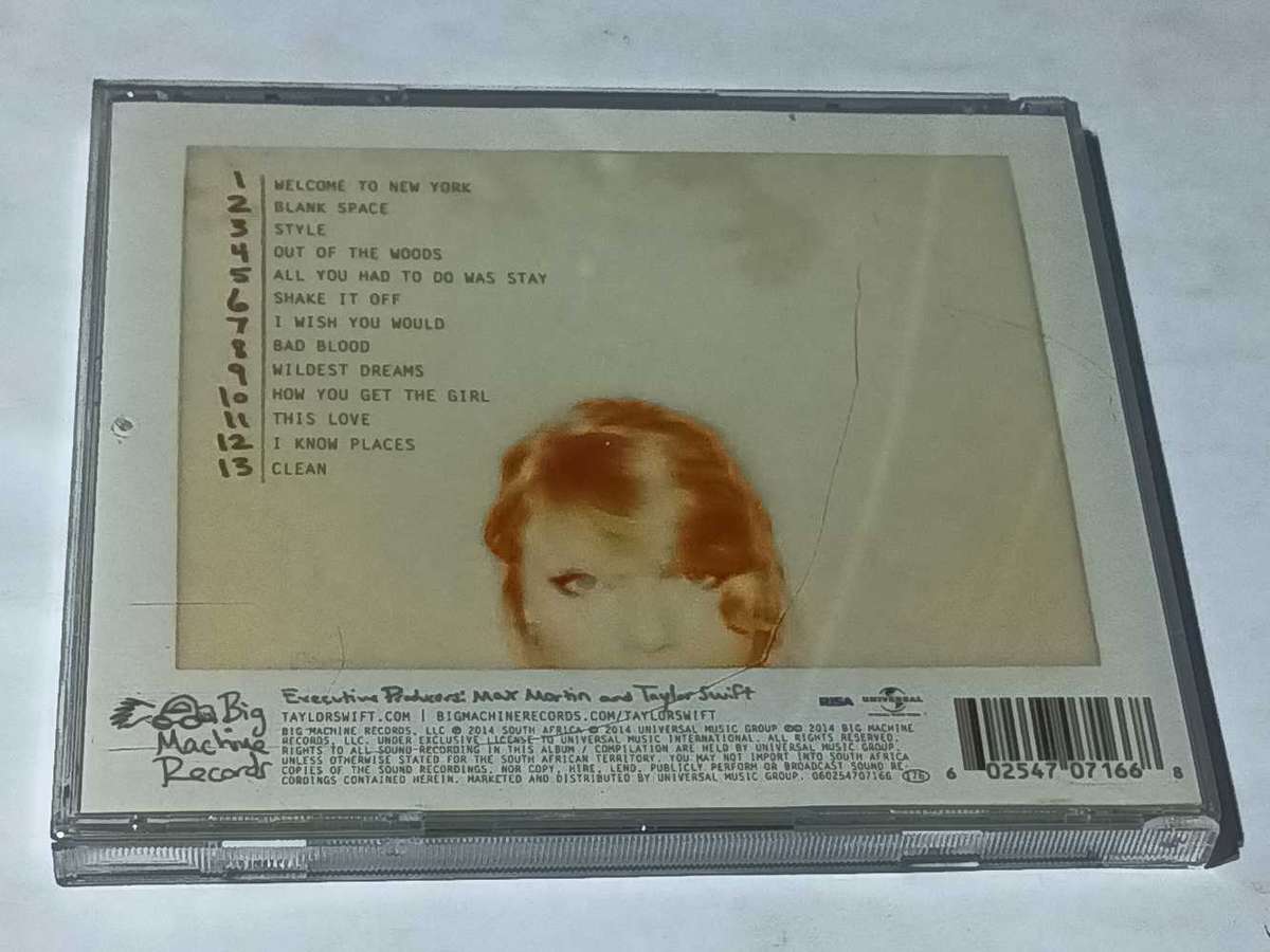 Taylor Swift,1989 ,cd
