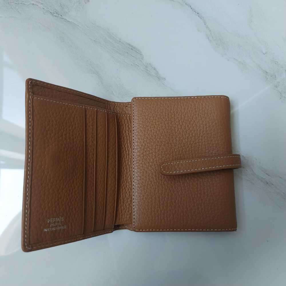 Hermes Genuine Leather Dogon Wallet