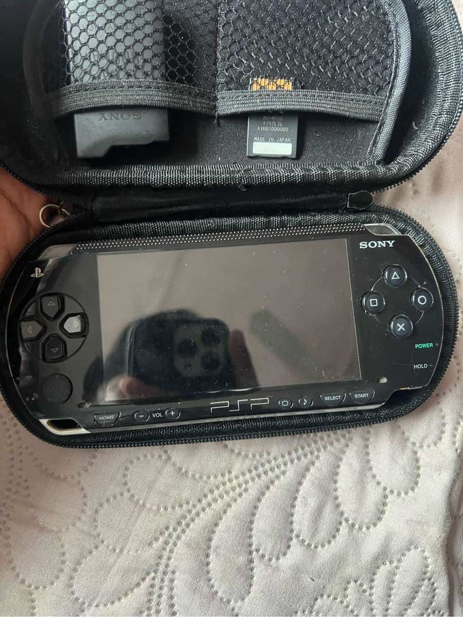 PSP with games
