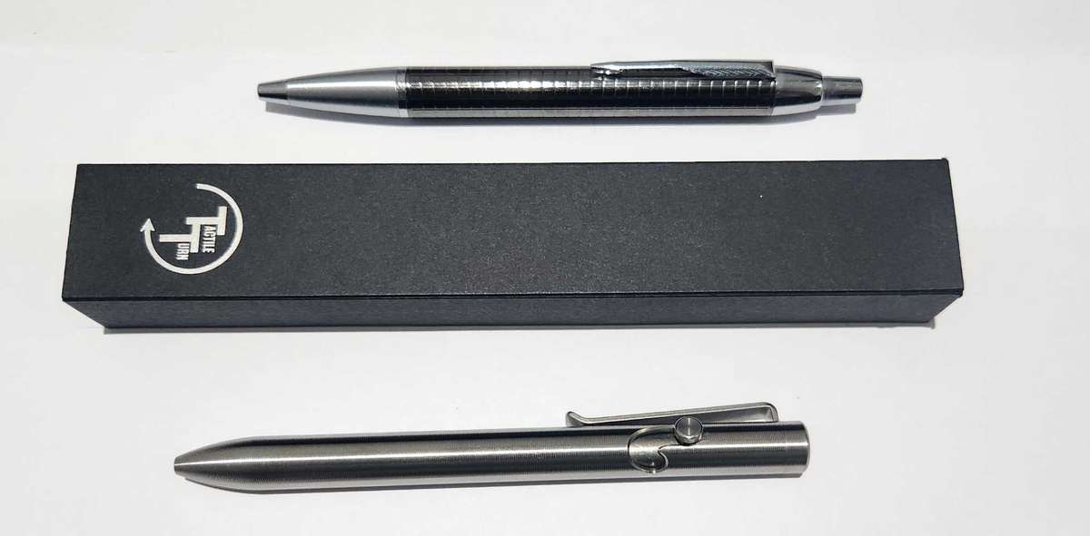 Tactile Turn Titanium pen