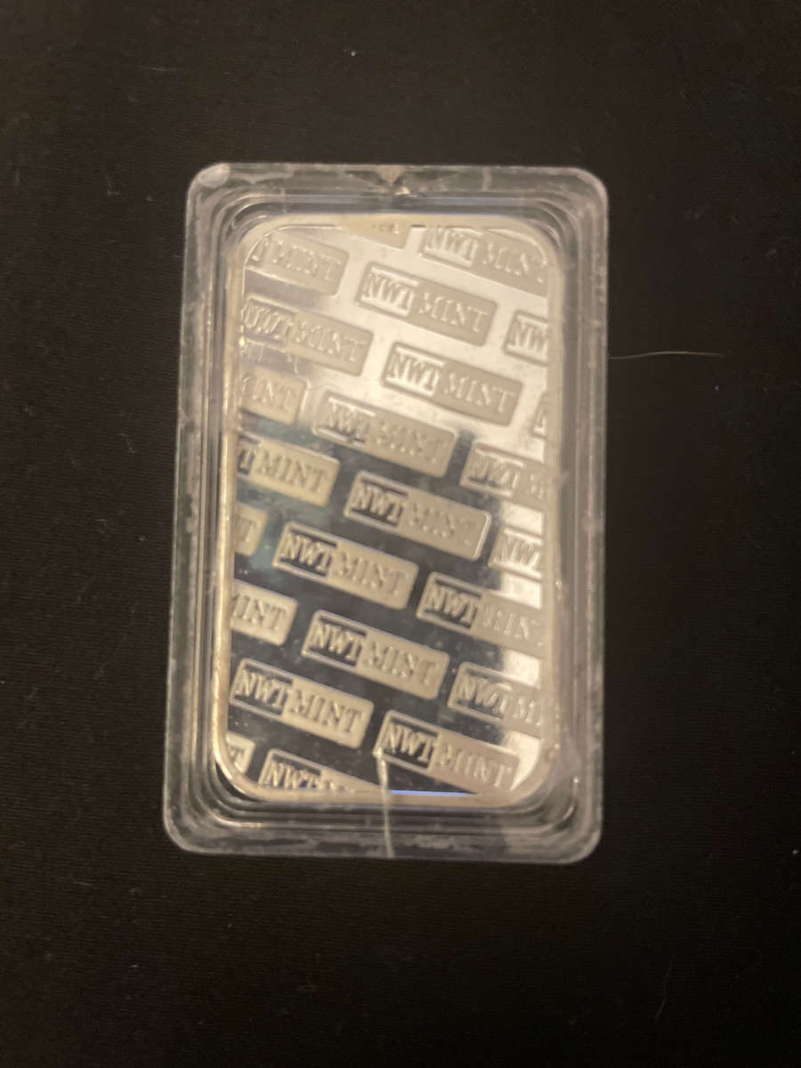 1 Troy punch silver northwest territory mint bar