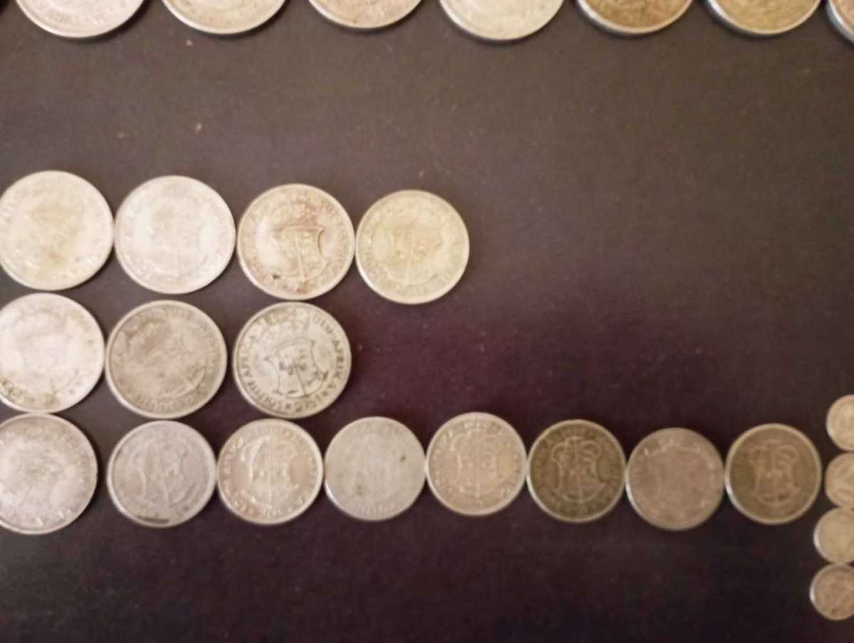Silver coin lot