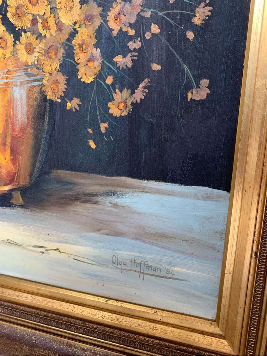 Olga Hoffman oil painting