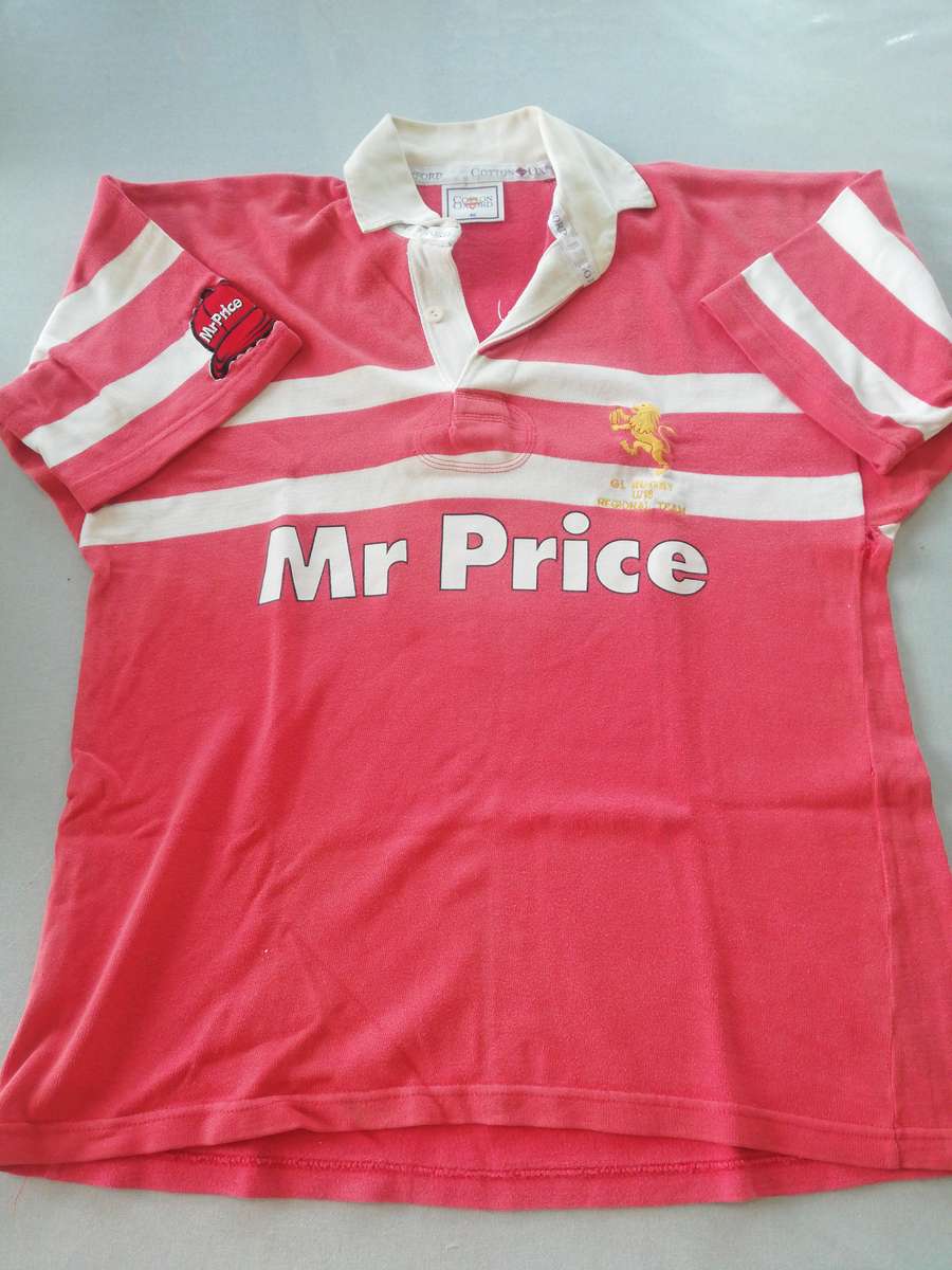 Transvaal u18 Regional Team Jersey no 8 Size 46