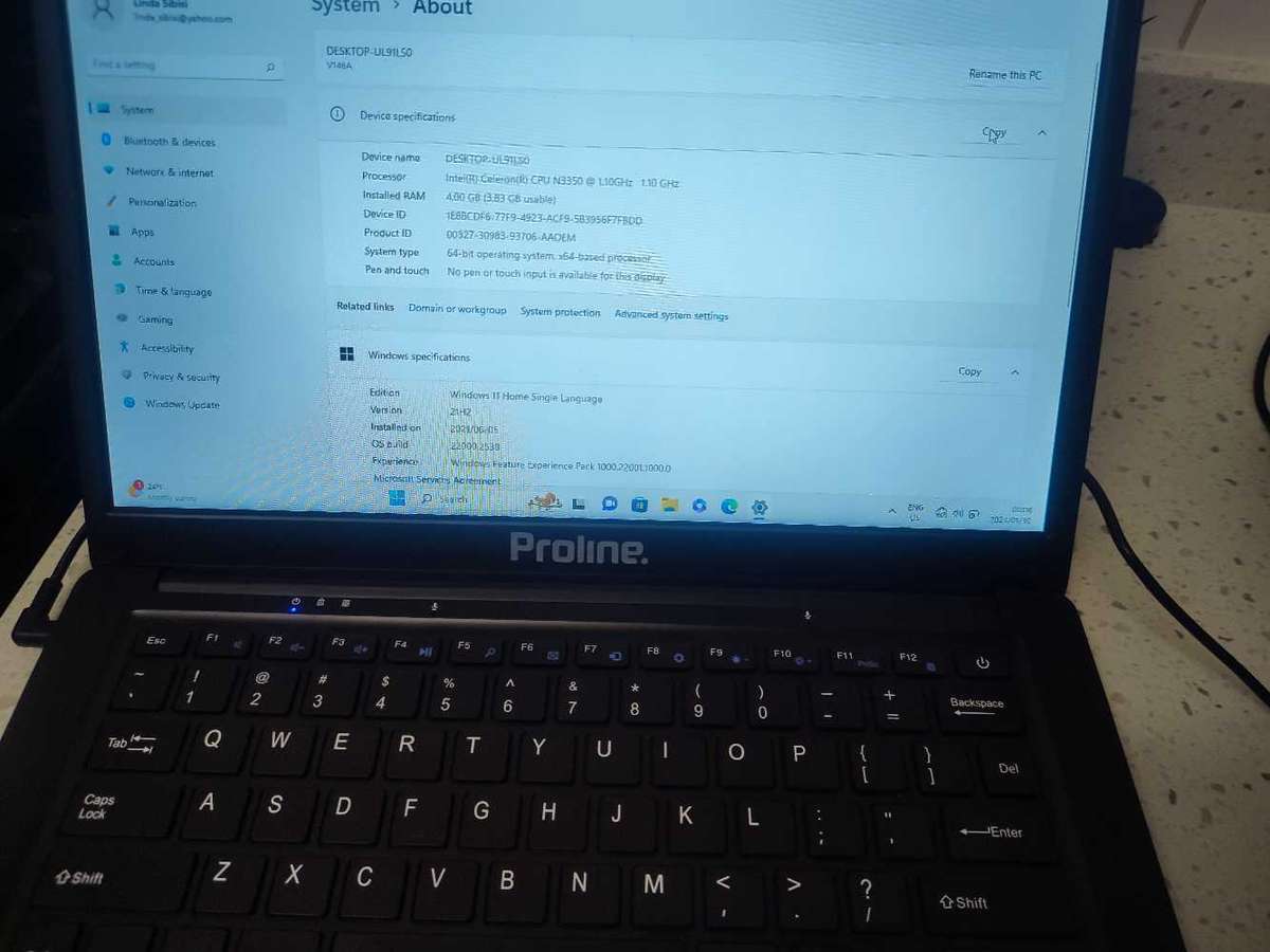 Proline 14.1` Laptop