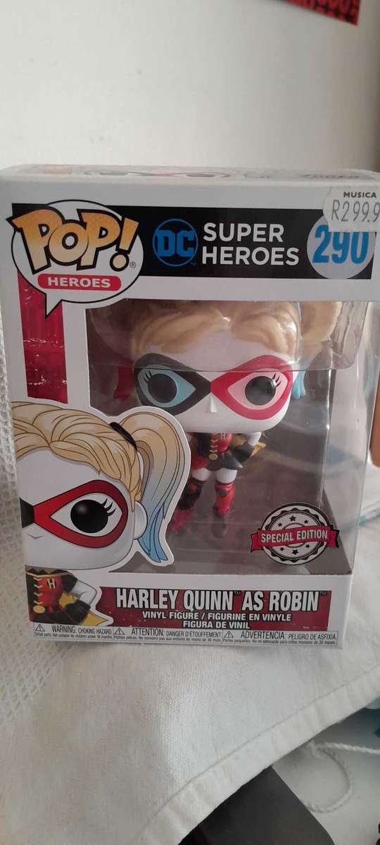 Harley Quinn as Robin Funko Pop!