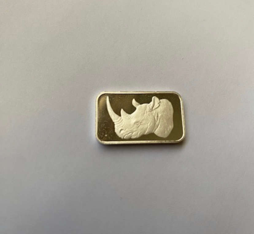 Stunning 10g Fine Silver Minted Bar .999