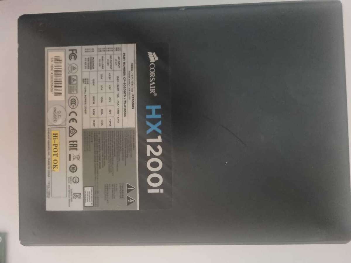 Cosair PC gaming Power Supply