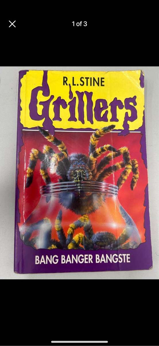 Akrikaans Goosebumps book - Grillers