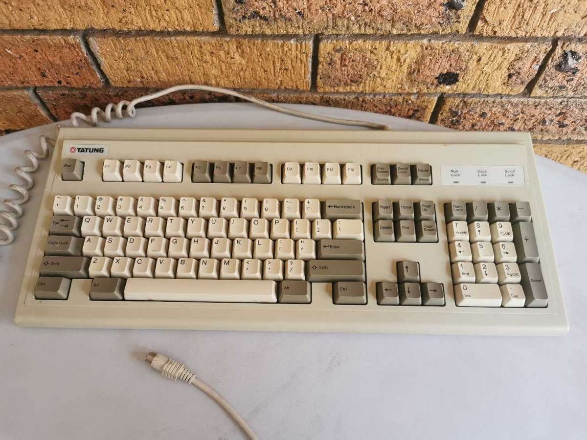 Tatung Mechanical Keyboard PS/2