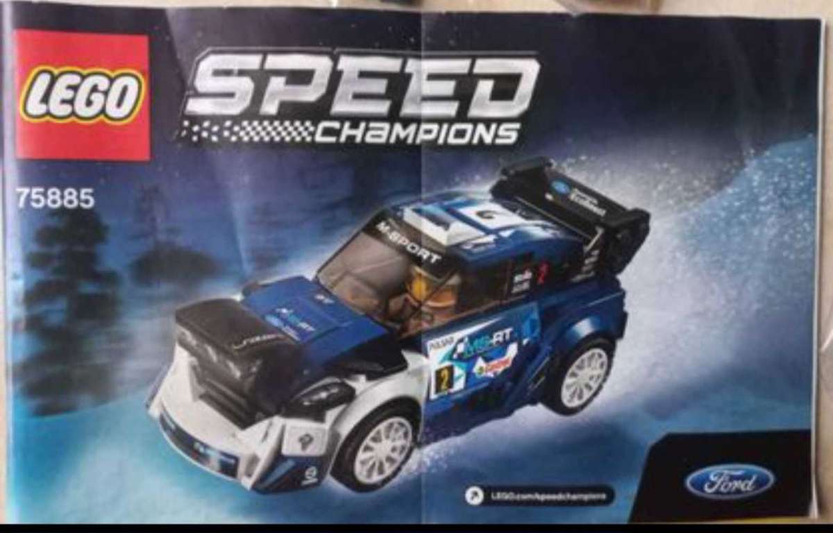 LEGO Speed Champions Ford Fiesta M-Sport WRC (75885) - Set retired