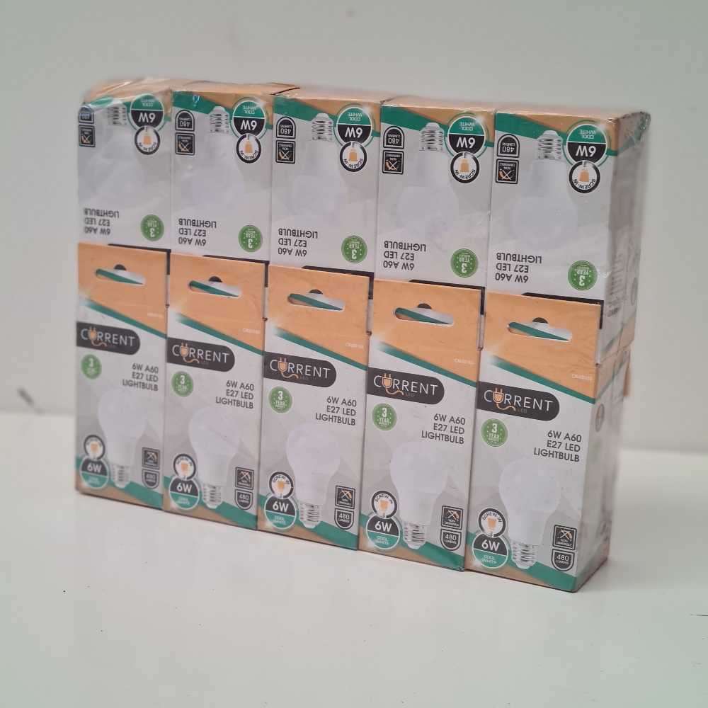 OW A60E27 LEDLight Bulb X 20