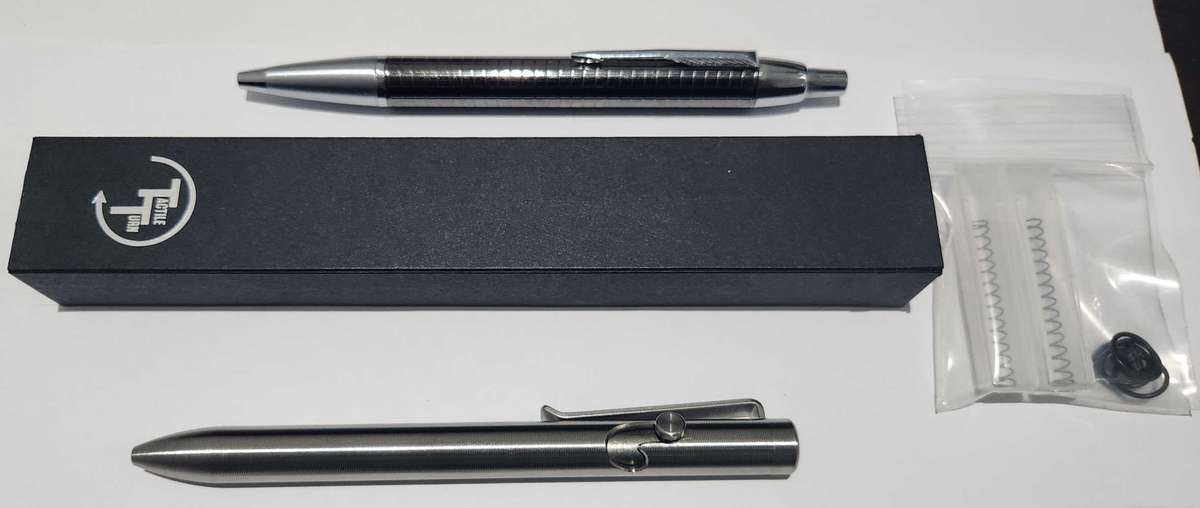 Tactile Turn Titanium pen