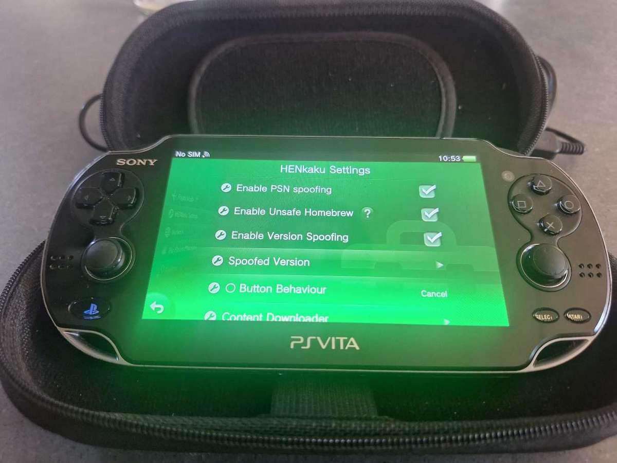Sony PS Vita (Henkaku Modded)