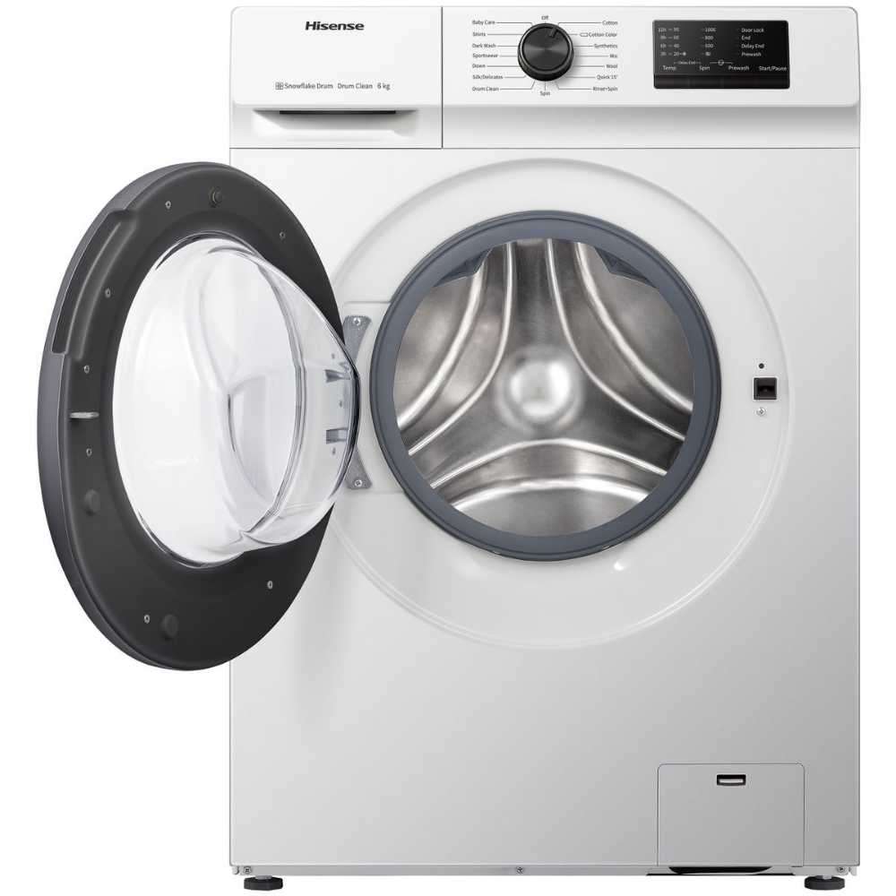 Hisense 6kg Front Loader Silver WFVC6010S